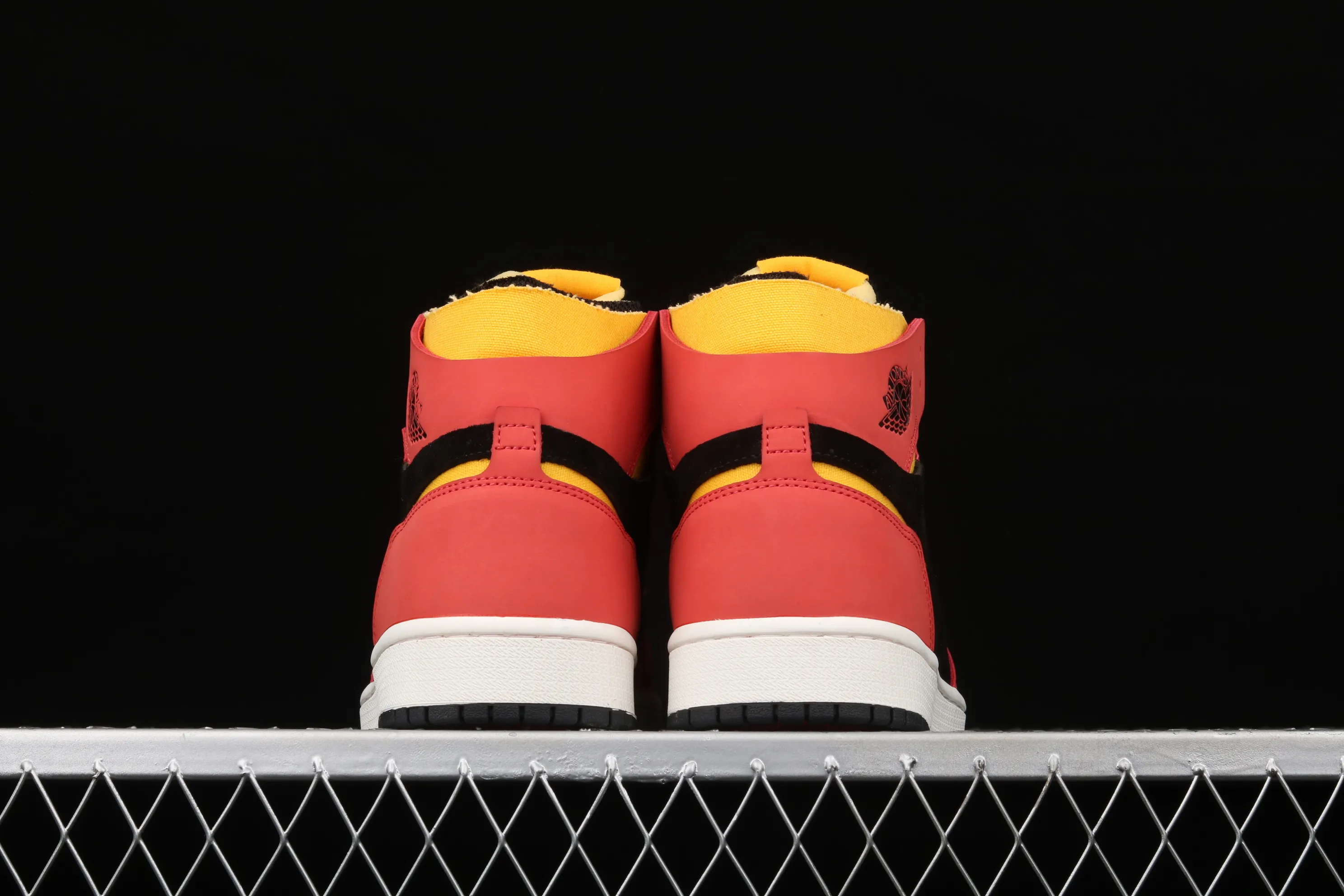 All categories Air Jordan Jordan series basketball shoes Air Jordan 1 High Z version Air Jordan 1 Zoom CMFT AJ Joe 1 black red yellow hook CT0978-006